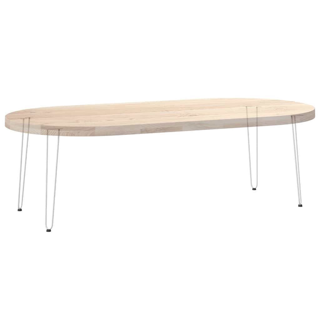 White 72cm Steel Hairpin Legs for Console Tables, Set of 4