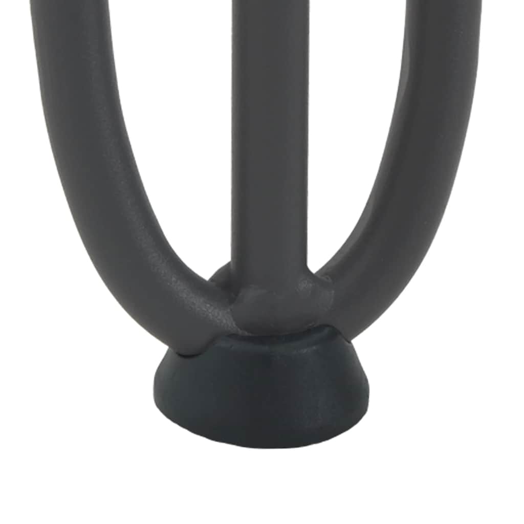 Anthracite Steel Hairpin Legs for Coffee Table, Set of 4, 10cm