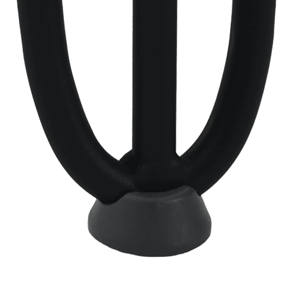 Solid Steel Hairpin Legs for Coffee Table, 4 PCS, Black, 42cm