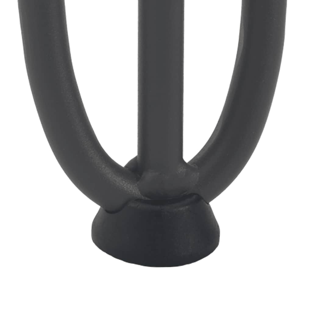 Anthracite Steel Hairpin Legs for Coffee Table, 4 pcs, 42 cm