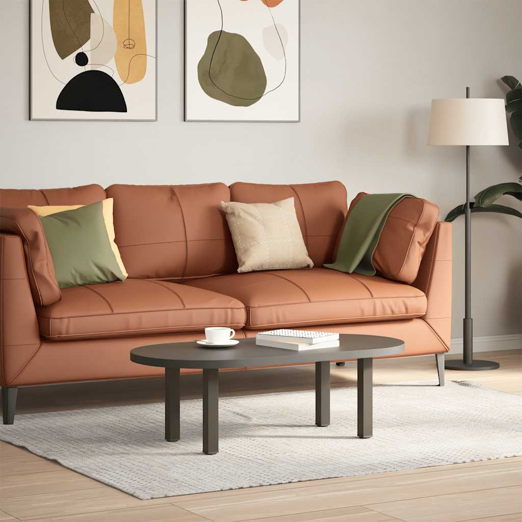 Natural Steel Coffee Table Legs Set of 4 - 42-44 cm Durable Metal