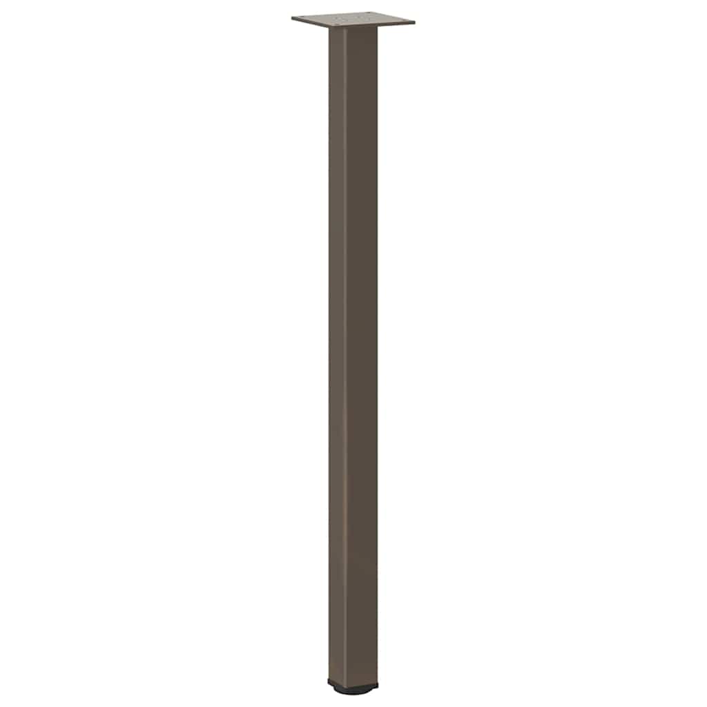 Natural Steel Console Table Legs 4pcs, 72-74cm Durable Support