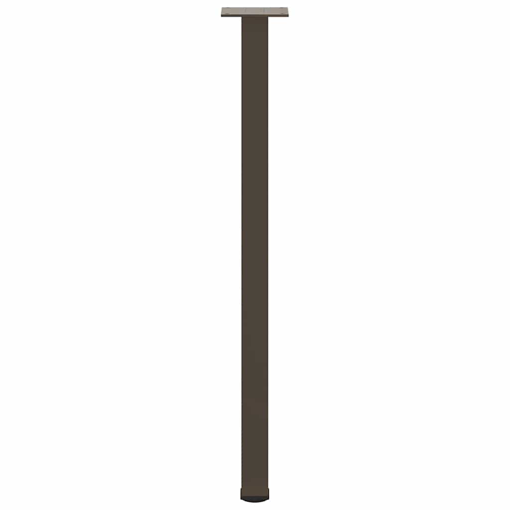 Natural Steel Console Table Legs 4pcs, 72-74cm Durable Support