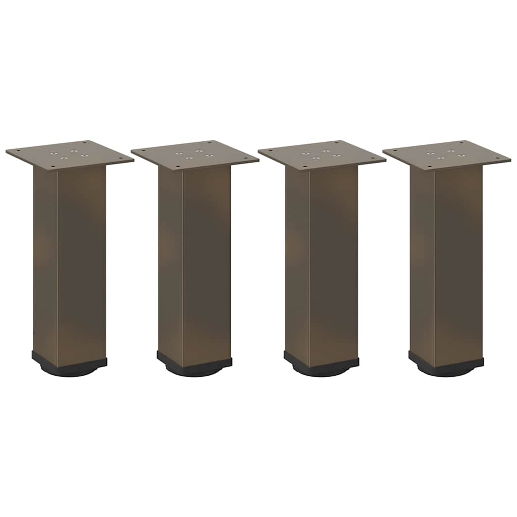 Natural Steel Coffee Table Legs, 4 Pcs, 30-32 cm Durable Design