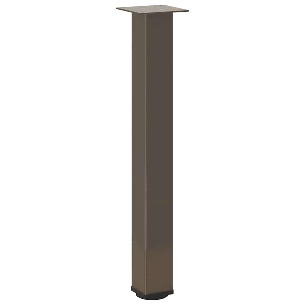 Natural Steel Console Table Legs Set, 4 pcs, 72-74 cm