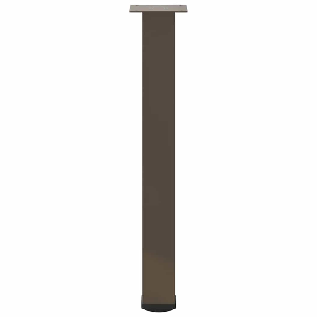 Natural Steel Console Table Legs Set, 4 pcs, 72-74 cm