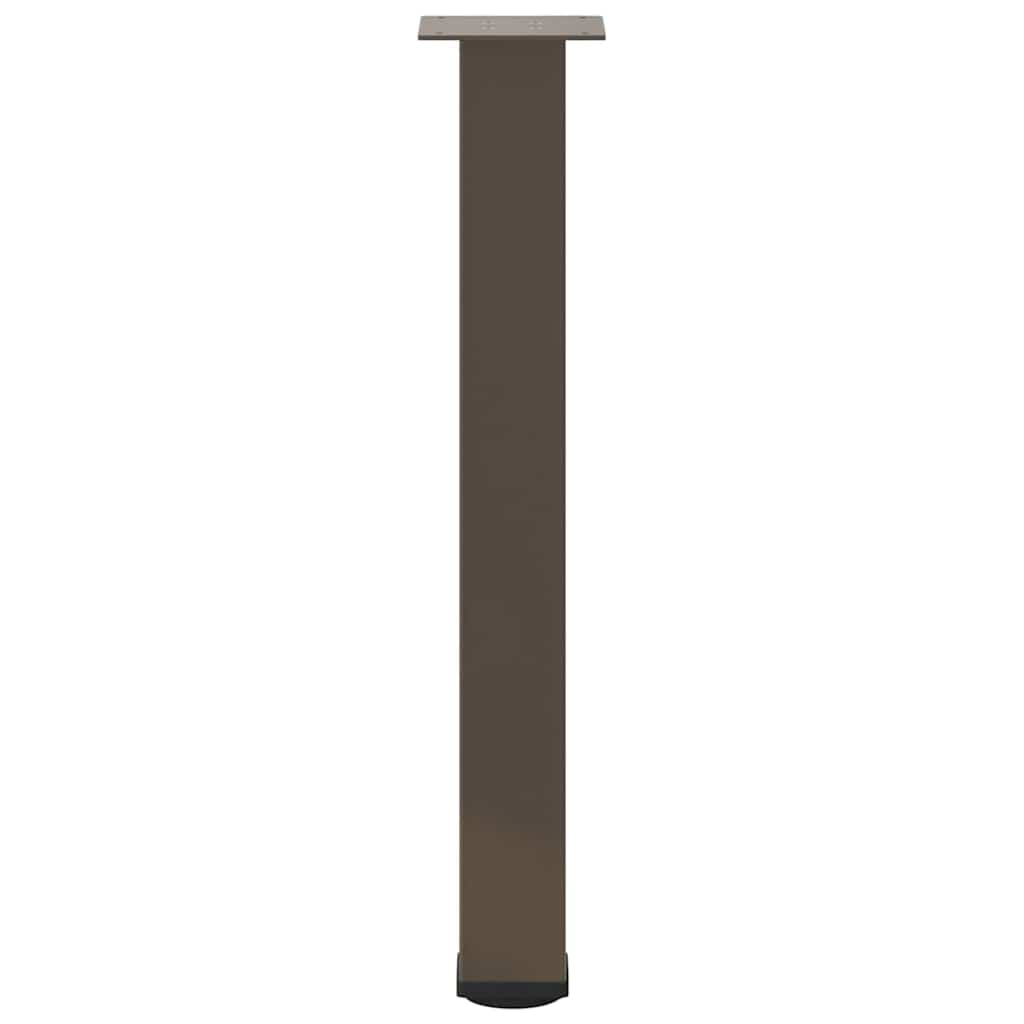 Natural Steel Console Table Legs Set, 4 pcs, 72-74 cm