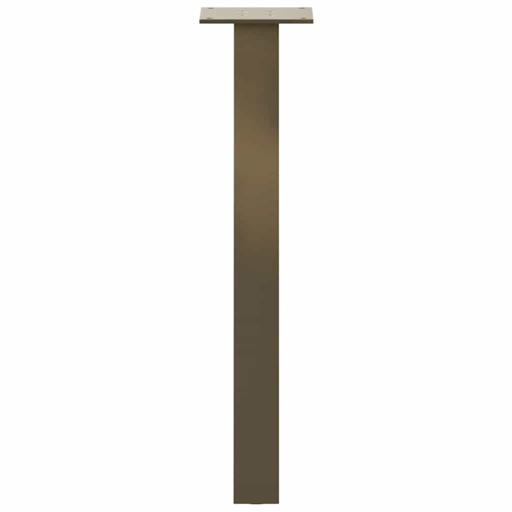 Natural Steel Coffee Table Legs, Set of 4, 30 cm