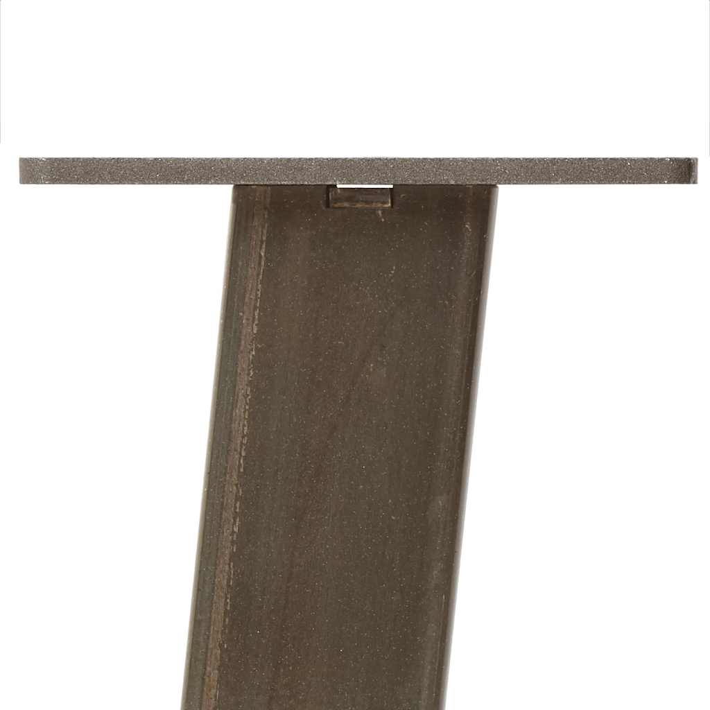 Natural Steel Console Table Legs 4 pcs, 72 cm, Durable Steel