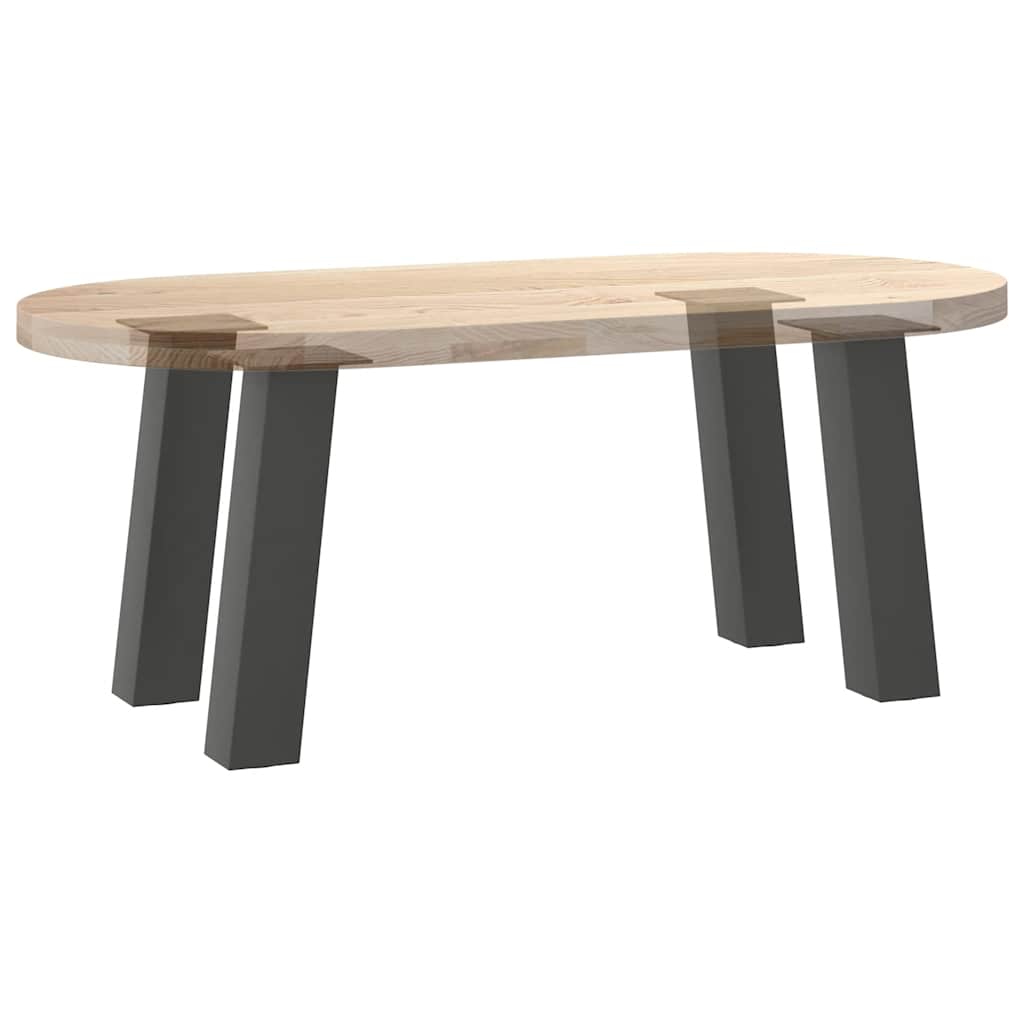 Anthracite Steel Coffee Table Legs 4 pcs - 30 cm Durable Design