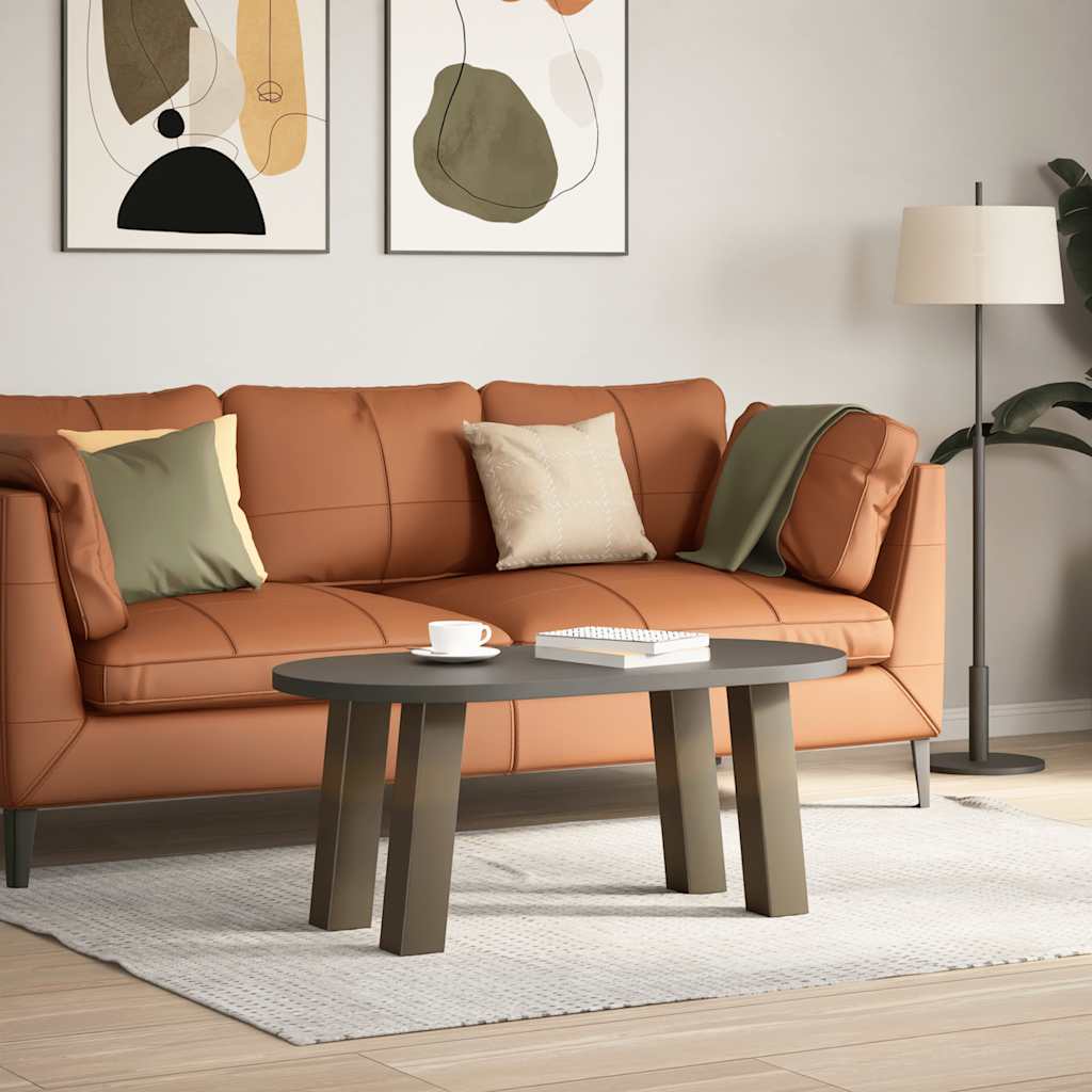 Natural Steel Coffee Table Legs, Set of 4, 42 cm