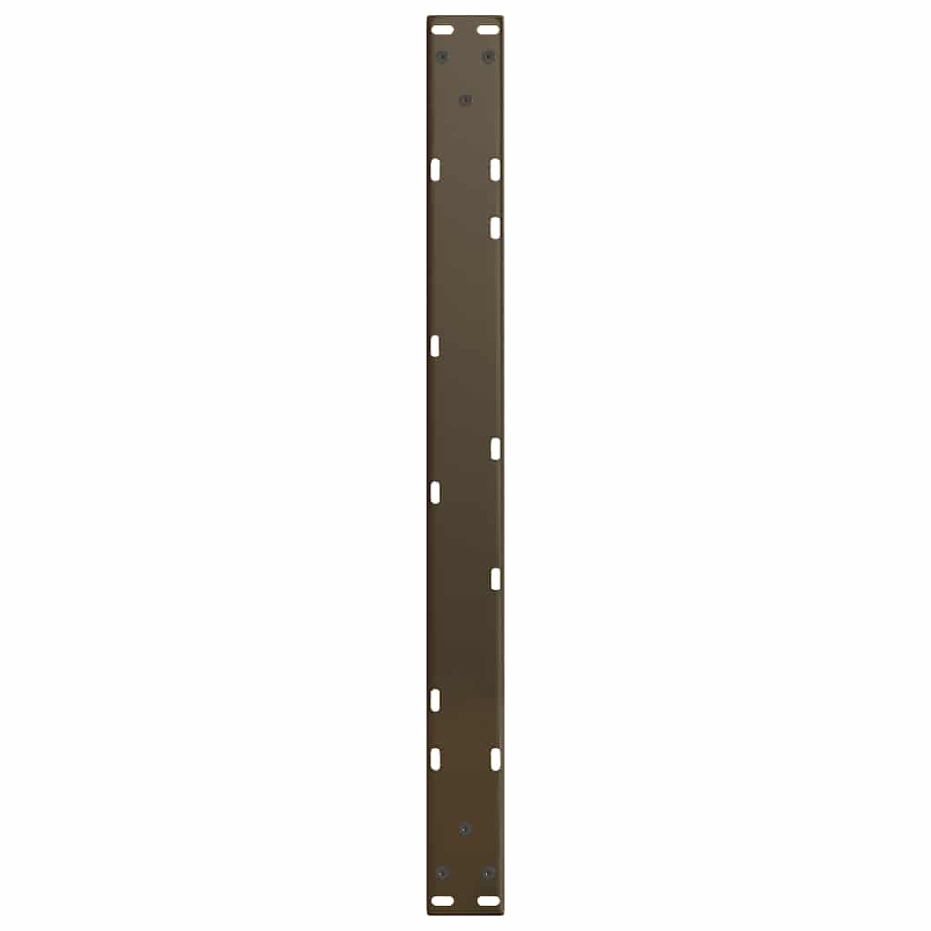 Natural Steel V-Shape Coffee Table Legs, 2 Pcs, 70x30-31.3 cm
