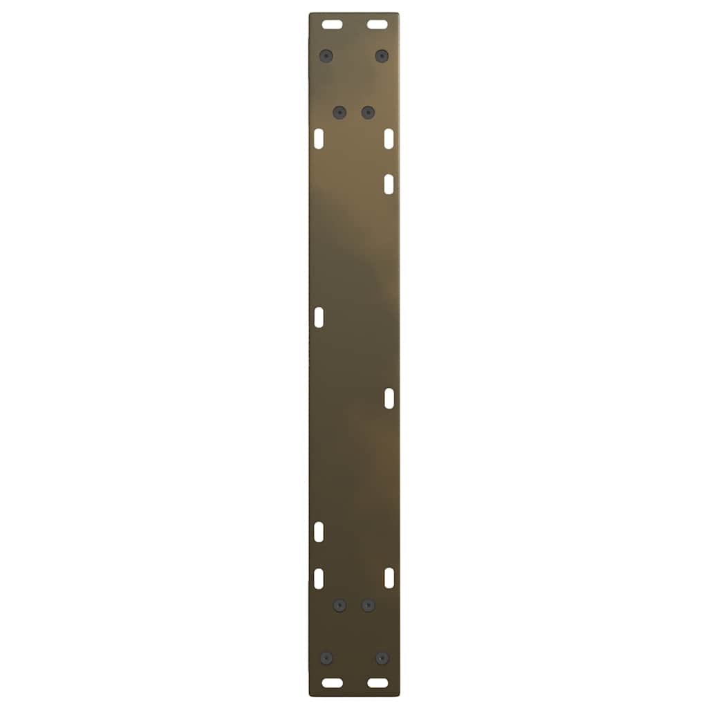 Durable V-Shaped Steel Dining Table Legs, Natural, 70x72-73.3cm, 3pcs