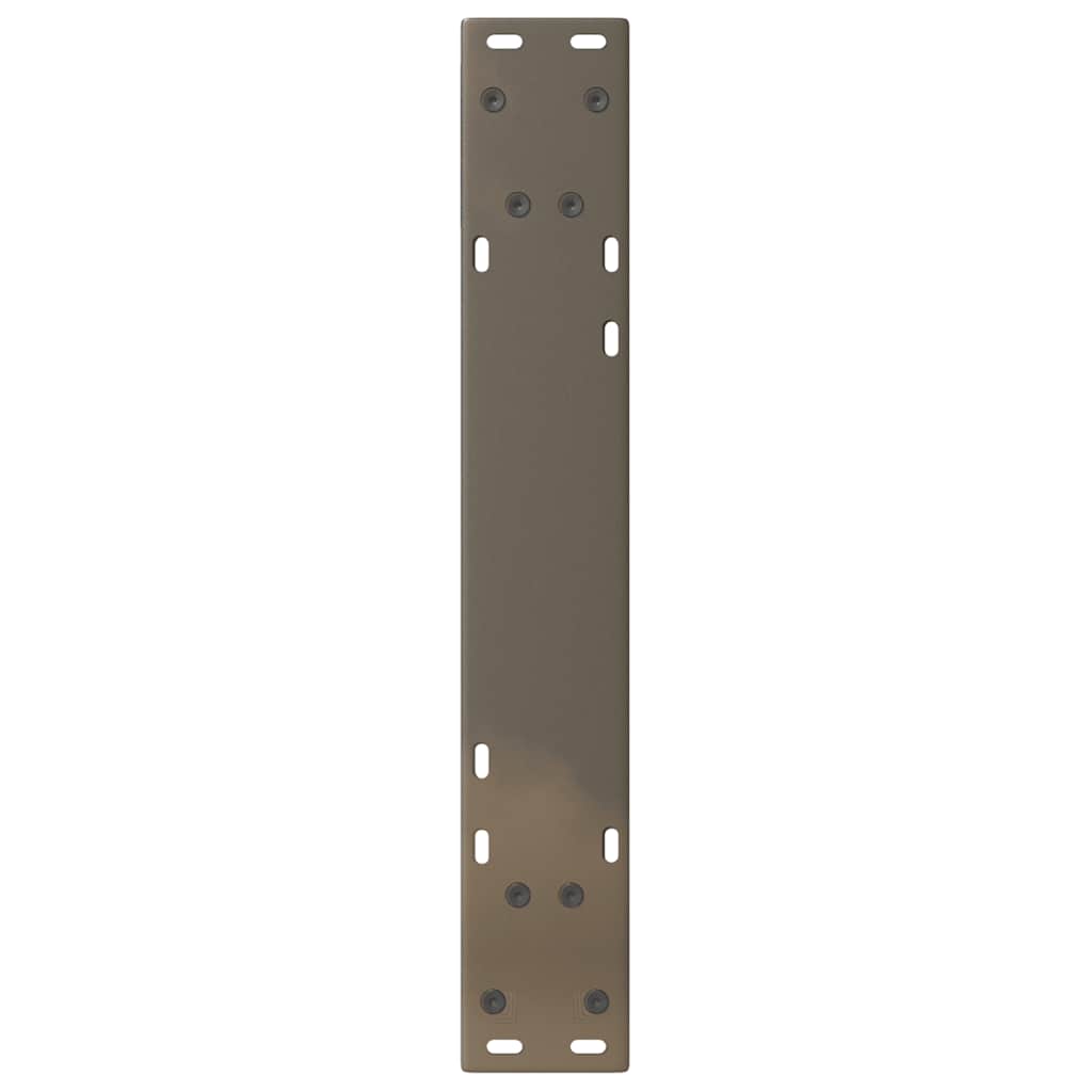 Natural Steel Dining Table Legs, 2 pcs, Adjustable 60x(72-73.3) cm
