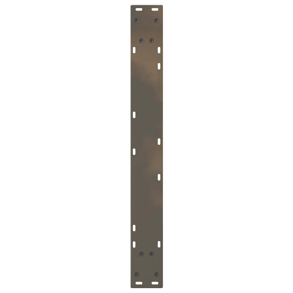 Natural Steel Dining Table Legs, 2 pcs, Adjustable 70x72-73.3 cm