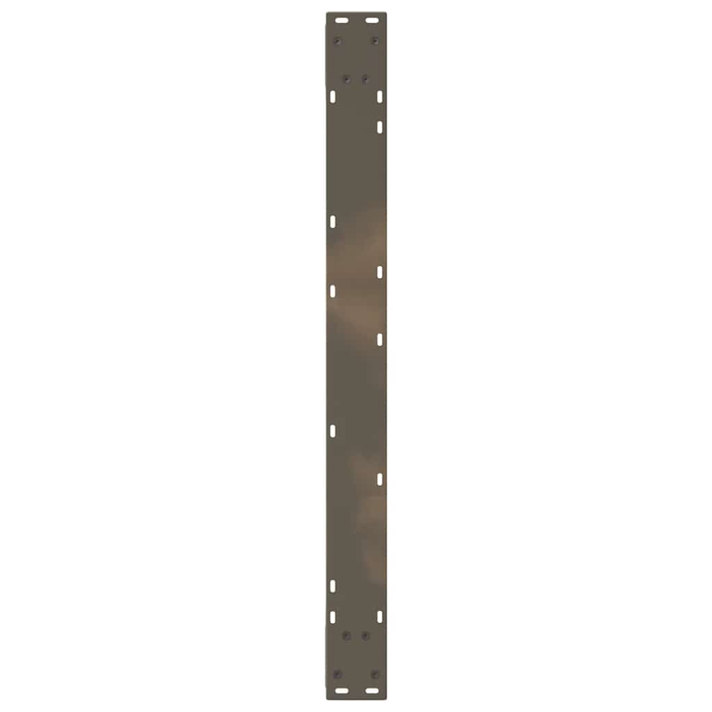Natural Steel Dining Table Legs 2pcs Adjustable Height 90x72-73.3 cm