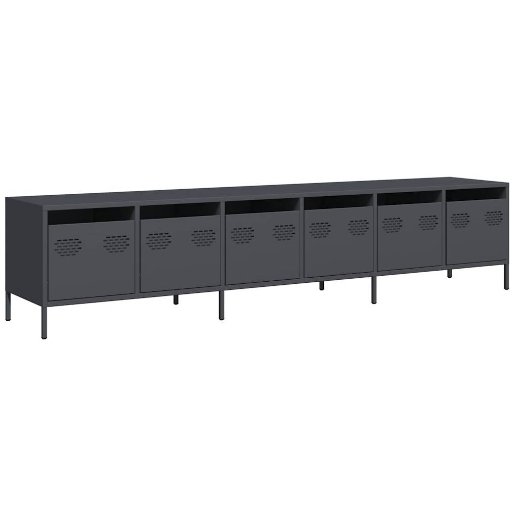 TV Cabinet Anthracite 202x39x43.5 cm Cold-rolled Steel