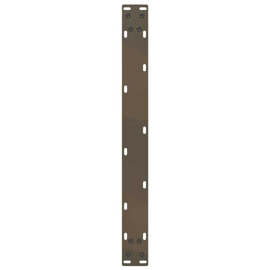 Natural Steel U-Shaped Coffee Table Legs, 2 pcs - 70x(30-31) cm