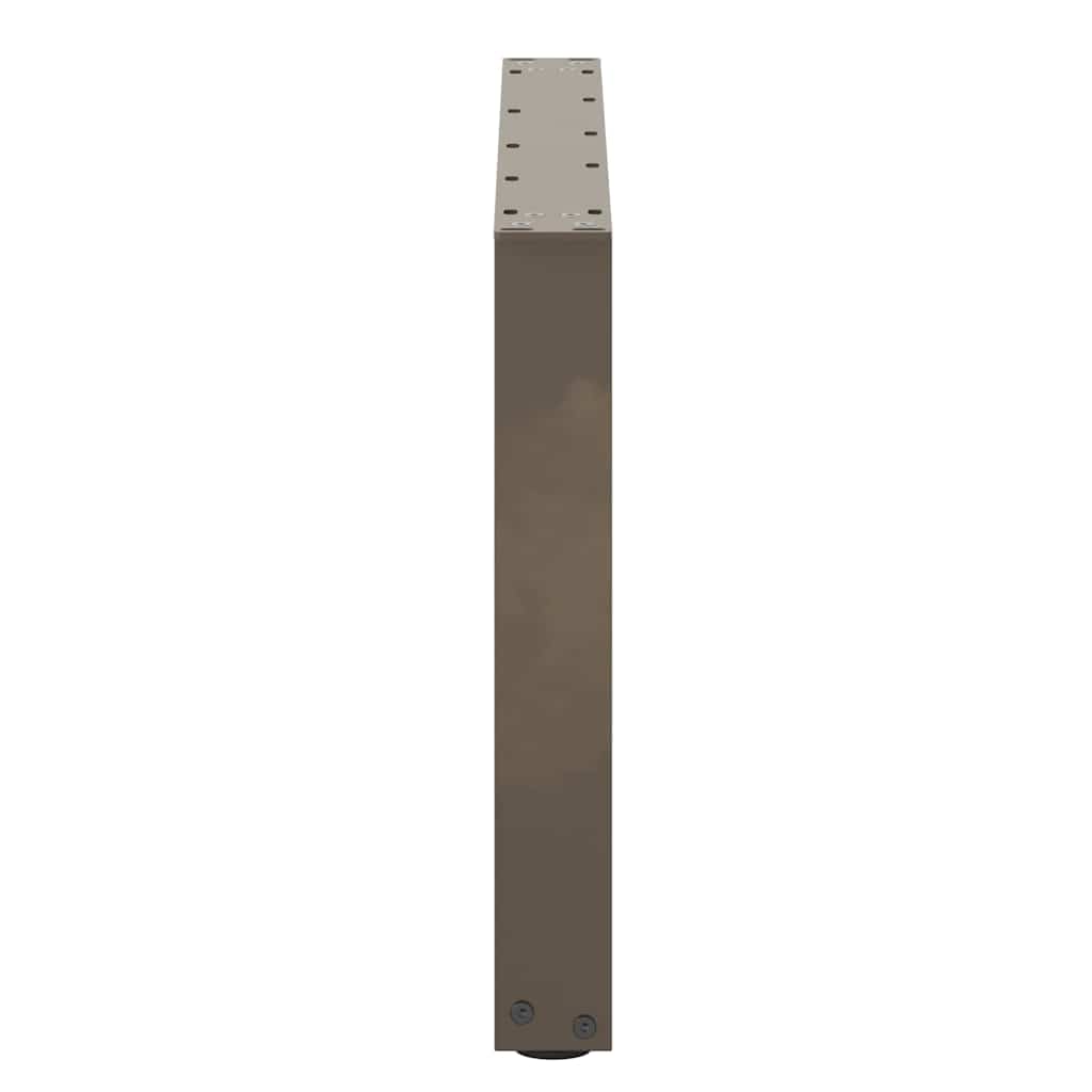 Natural Steel U-Shaped Coffee Table Legs, 2 pcs, 70x42-43 cm