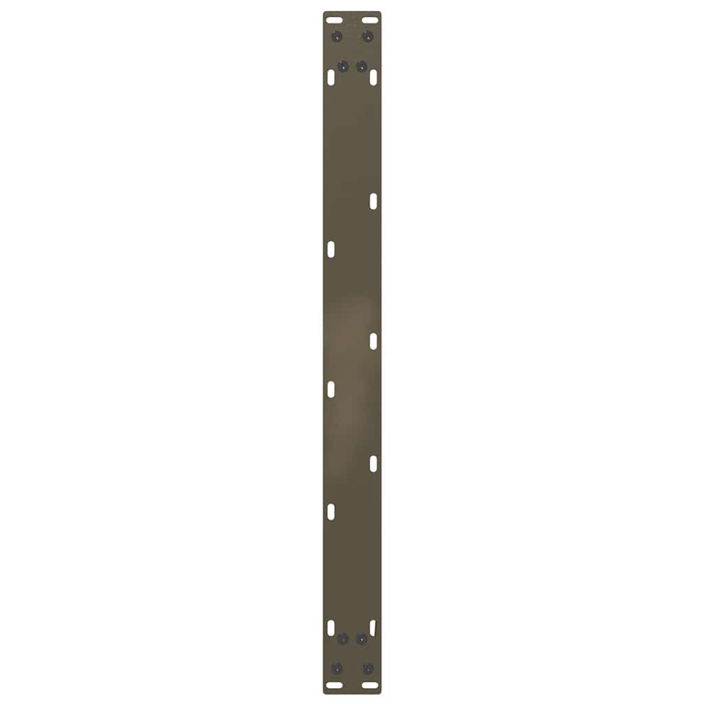 Natural Steel U-Shaped Coffee Table Legs, 2 pcs, 70x42-43 cm