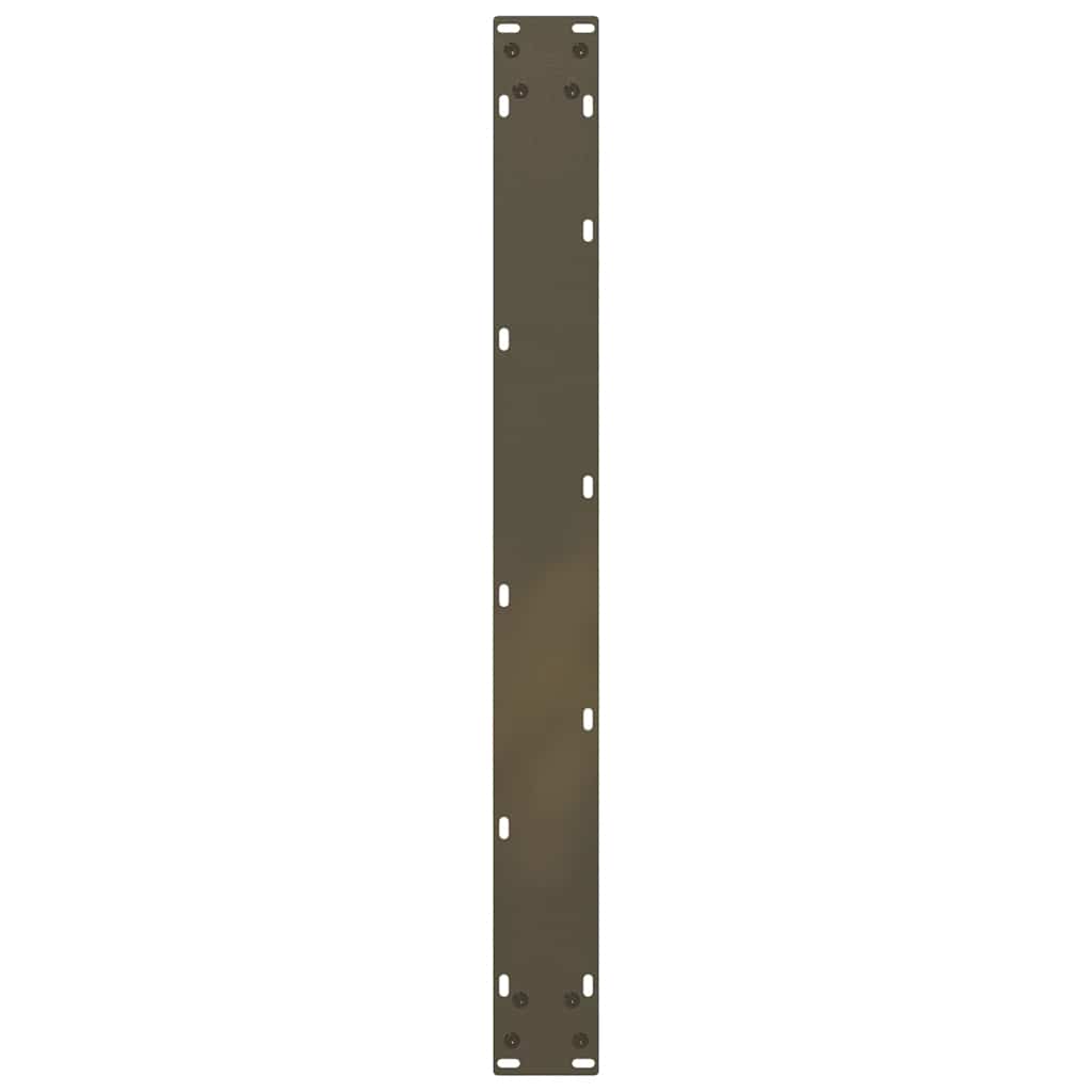 Natural Steel U-Shaped Dining Table Legs 3-Pack, 90x(72-73)cm