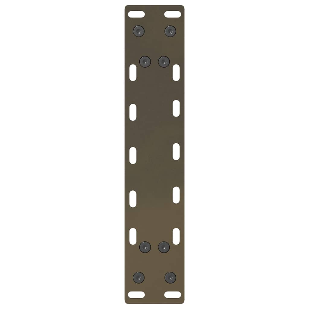 Natural Steel Coffee Table Legs, 2 Pcs, 30x30-31 cm, Durable Steel