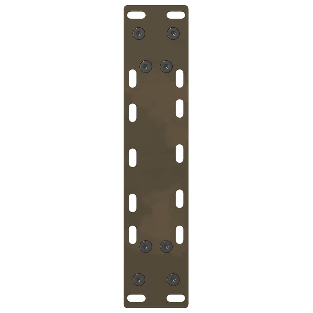 Natural Steel Coffee Table Legs, 2pcs (38x42-43cm) Durable Steel