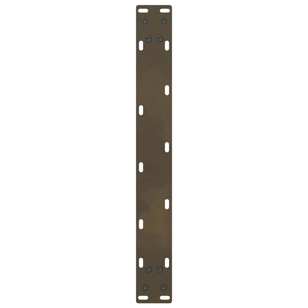 Natural Steel Coffee Table Legs - Set of 2, Adjustable 60x(42-43) cm