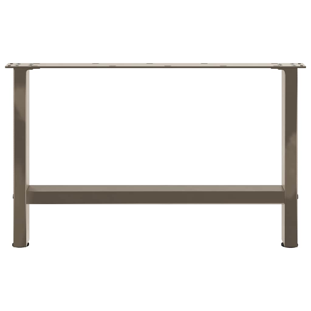 Natural Steel Coffee Table Legs - Set of 2, 70x(42-43) cm