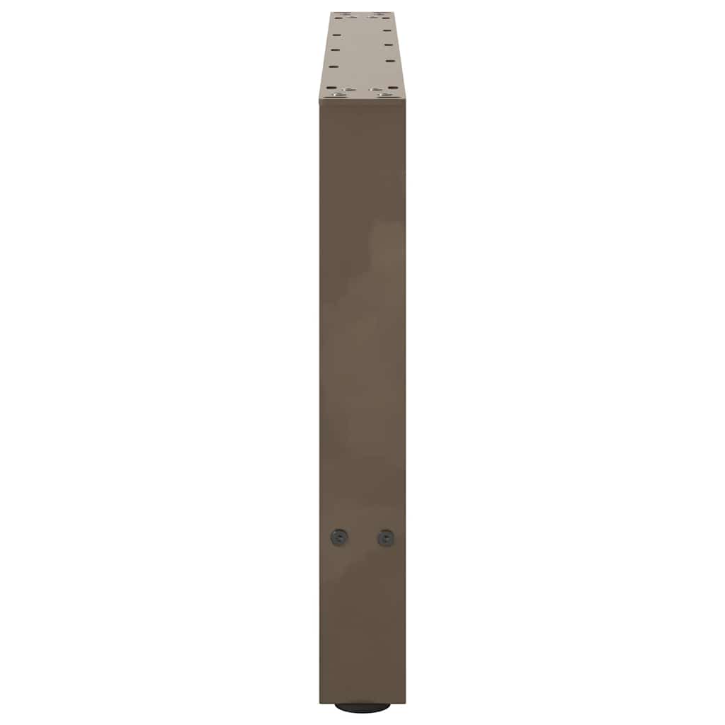 Natural Steel Coffee Table Legs - Set of 2, 70x(42-43) cm