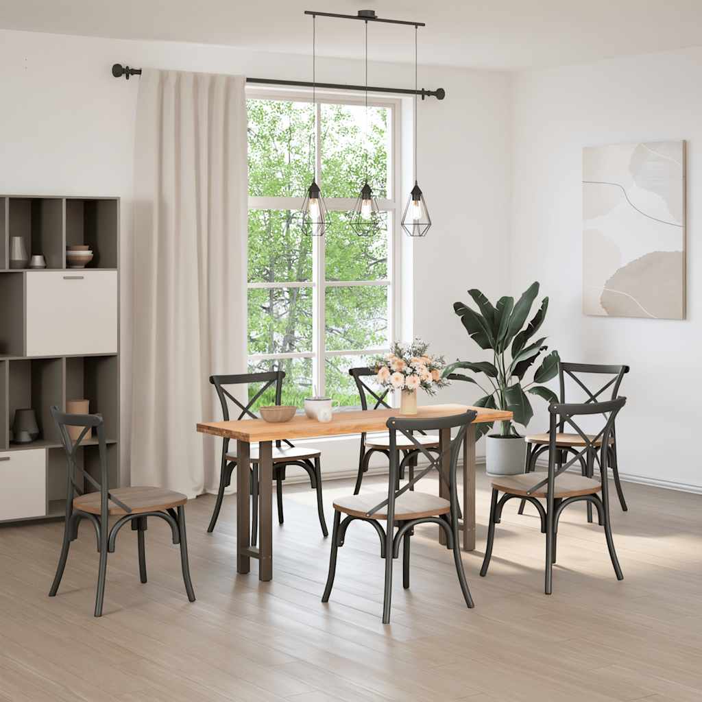 Natural Steel Console Table Legs - Set of 2, Adjustable 38x(72-73) cm