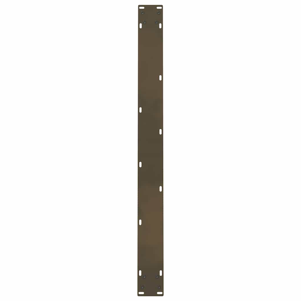 Natural Steel Dining Table Legs, Adjustable 2 Pcs, 90x(72-73) cm
