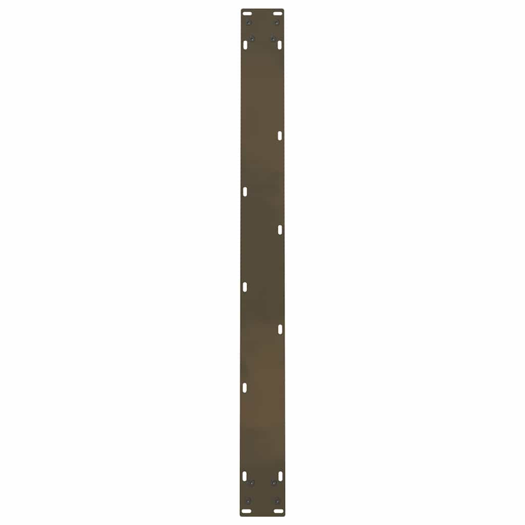 Natural Steel Dining Table Legs - Adjustable 100x(72-73) cm, 2 pcs