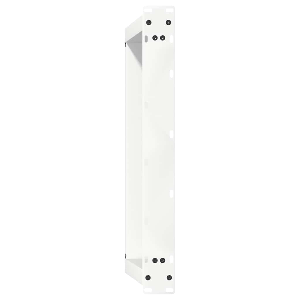 White U-Shaped Steel Coffee Table Legs - 2 pcs, 70x30-31 cm