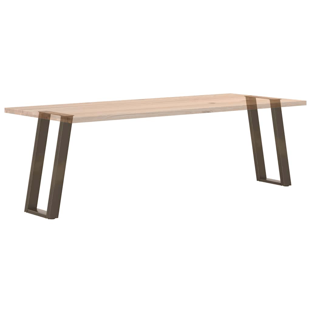 Natural Steel U-Shaped Console Table Legs, 2 Pcs, 28x(72-73) cm