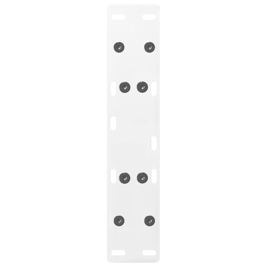 White Steel A-Shaped Coffee Table Legs (2 pcs) 30x30-31cm