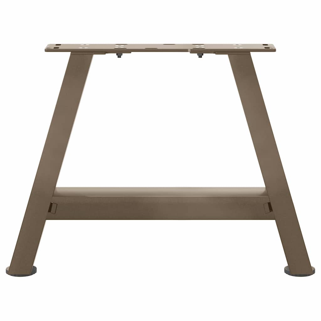 Steel A-Shaped Coffee Table Legs, 2 Pcs, 30x(30-31) cm