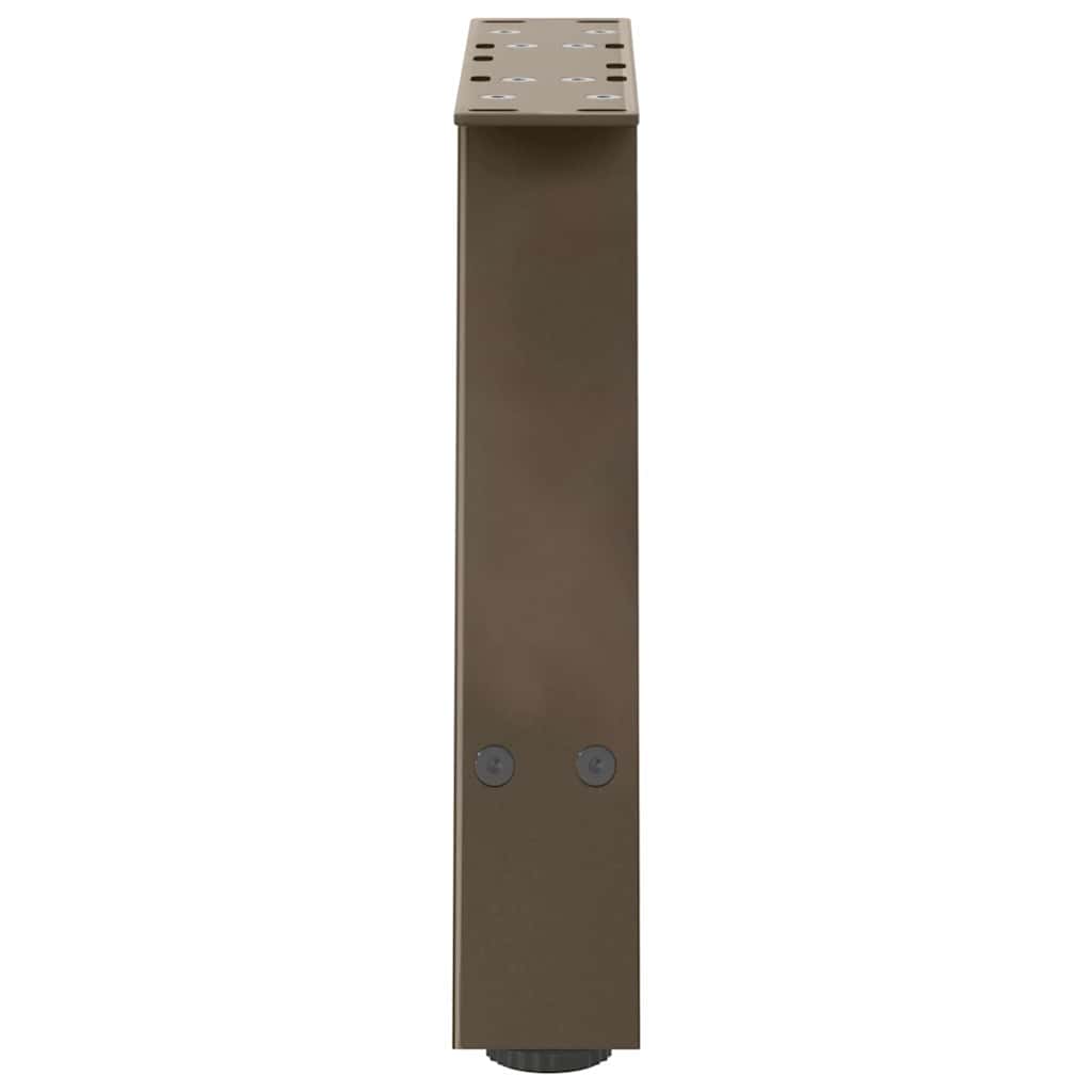 Steel A-Shaped Coffee Table Legs, 2 Pcs, 30x(30-31) cm