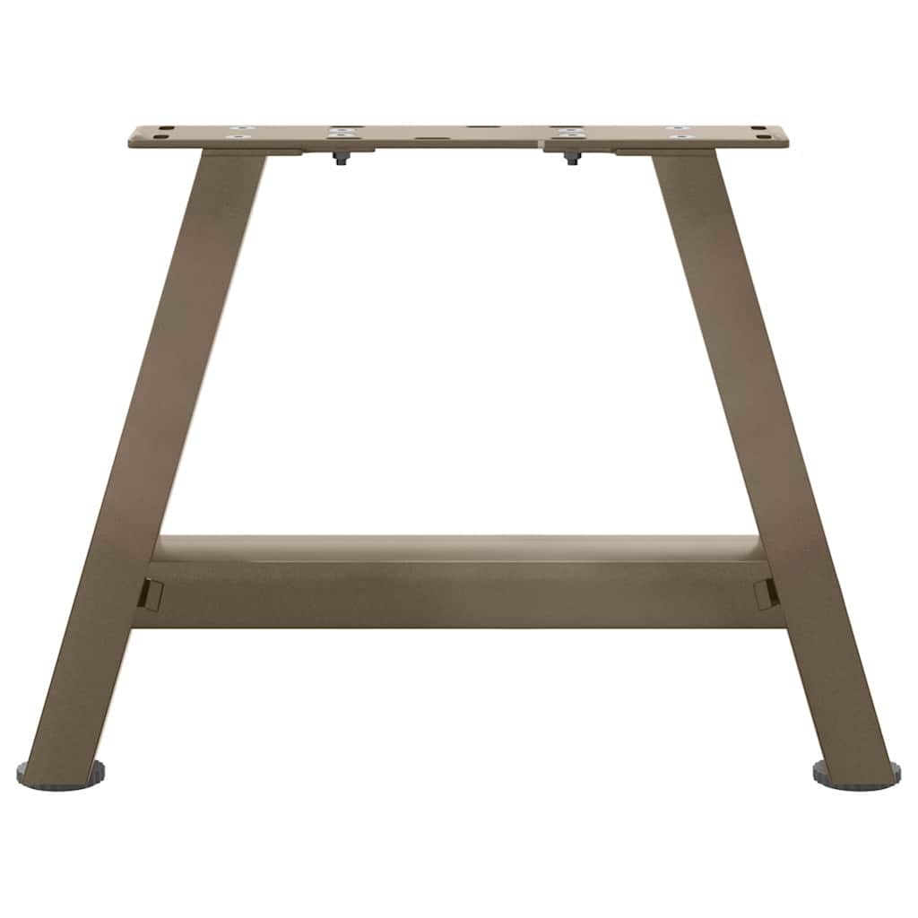 A-Shape Steel Coffee Table Legs Set, 2 pcs, 40x(30-31) cm