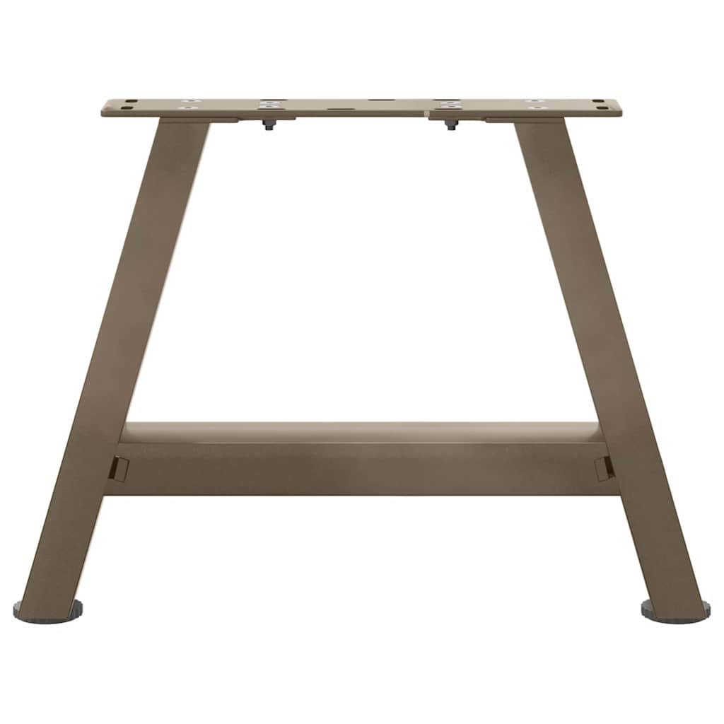 Steel A-Shaped Coffee Table Legs 2 pcs, Adjustable 50x(30-31) cm