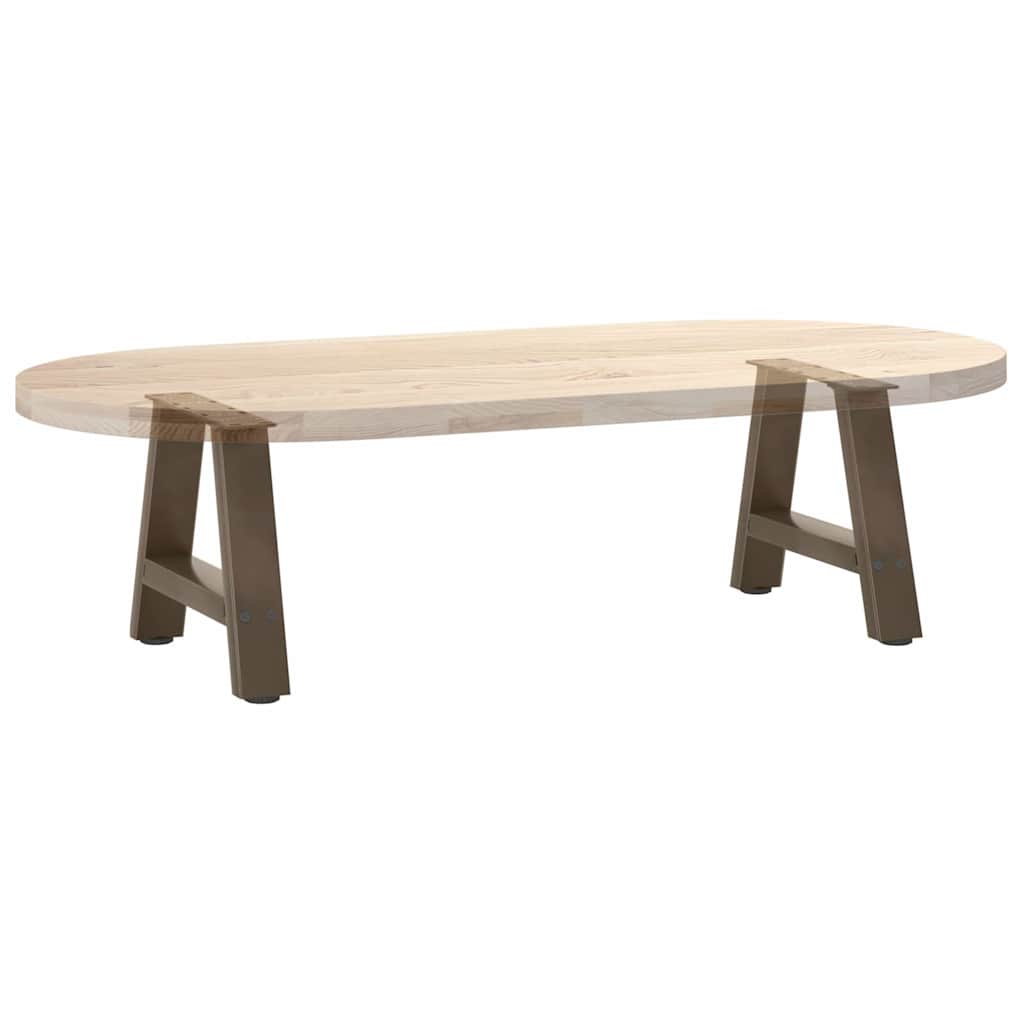 Steel A-Shaped Coffee Table Legs 2 pcs, Adjustable 50x(30-31) cm