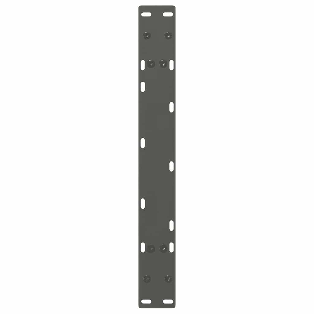 Anthracite Steel A-Shaped Coffee Table Legs, 2 pcs, 70x30-31 cm