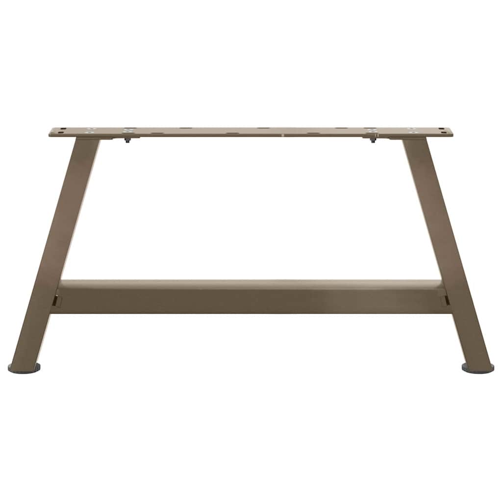 Steel A-Shaped Coffee Table Legs 2pcs, 70x(30-31)cm