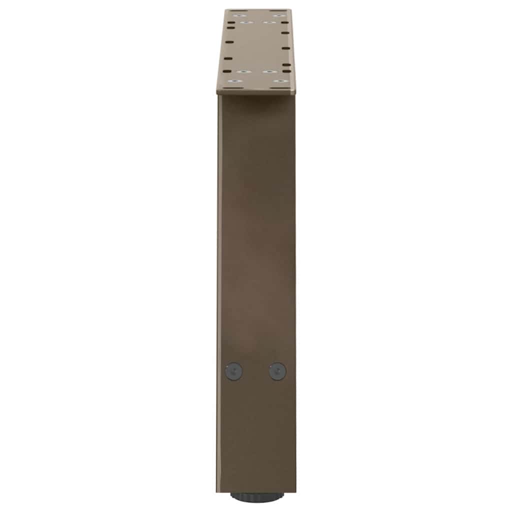 Steel A-Shaped Coffee Table Legs 2pcs, 70x(30-31)cm