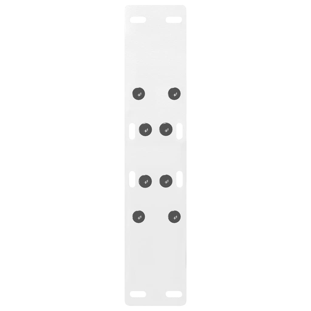 White Steel A-Shaped Coffee Table Legs (2 pcs) 50x(42-43) cm