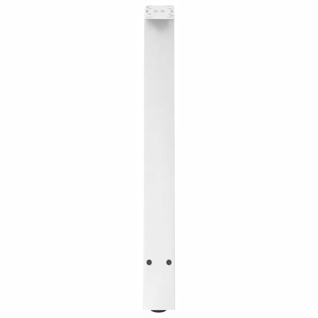 Sturdy White A-Shaped Steel Dining Table Legs, 2 pcs, 60x73cm