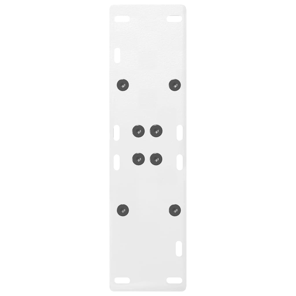 Sturdy White A-Shaped Steel Dining Table Legs, 2 pcs, 60x73cm
