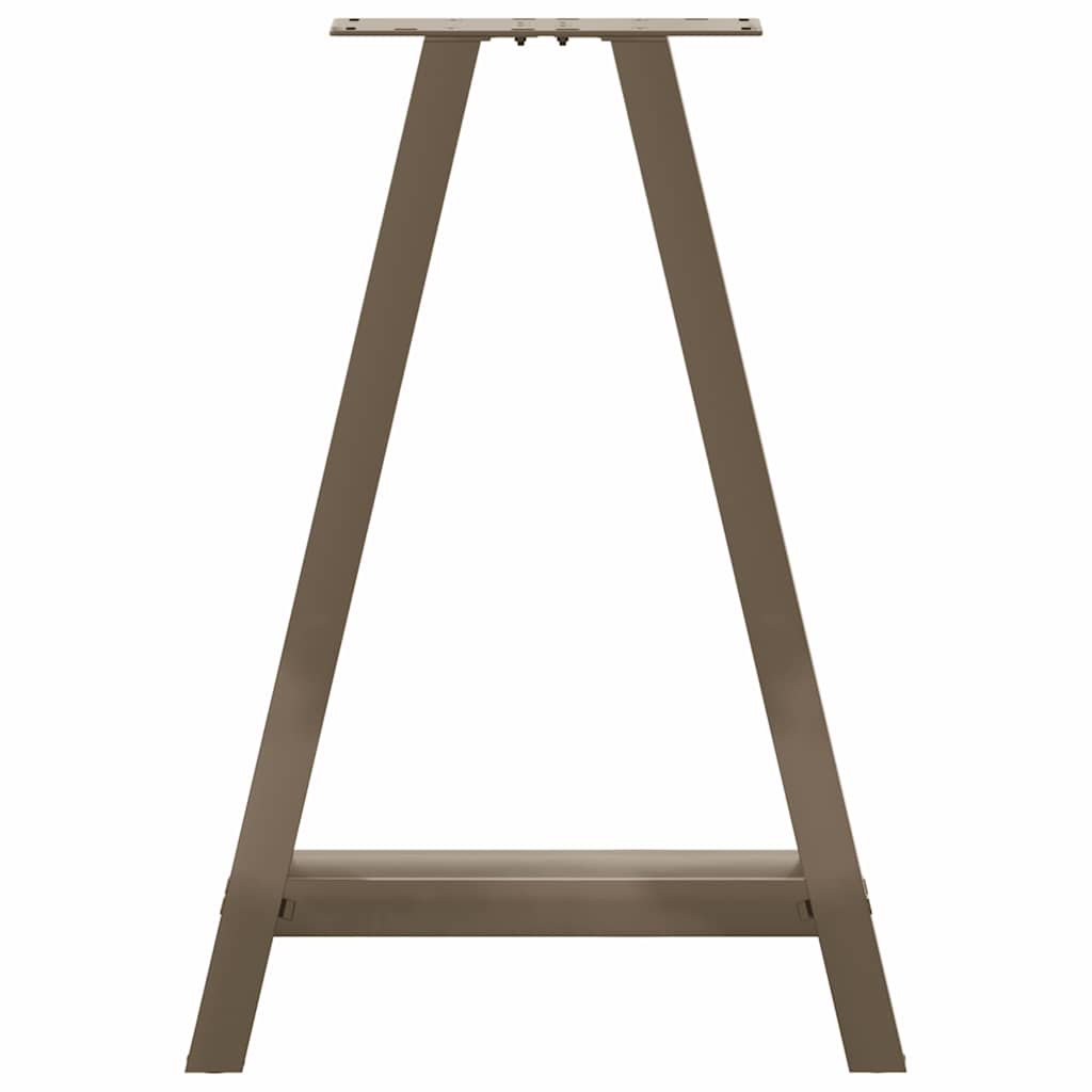 Steel A-Shaped Dining Table Legs 2pcs, Adjustable 60x72-73cm