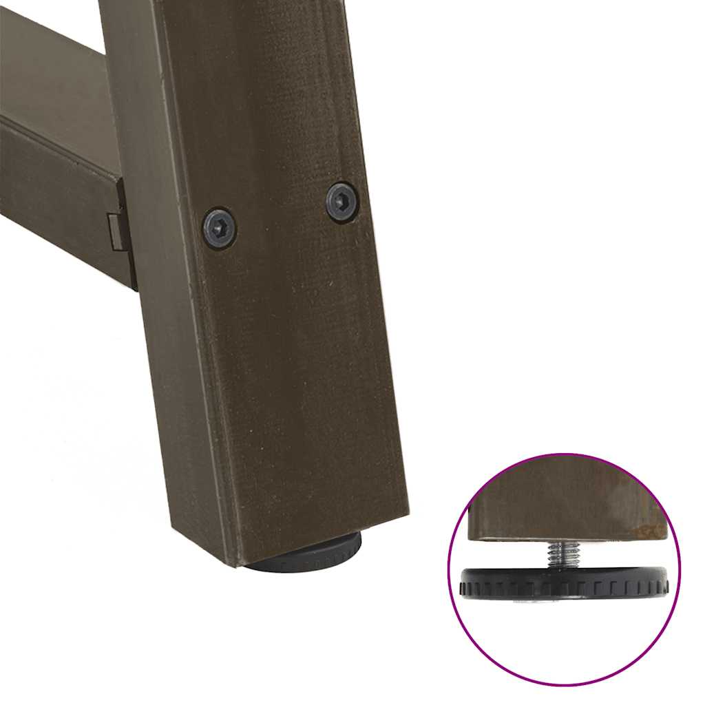 Steel A-Shaped Dining Table Legs 2pcs, Adjustable 60x72-73cm