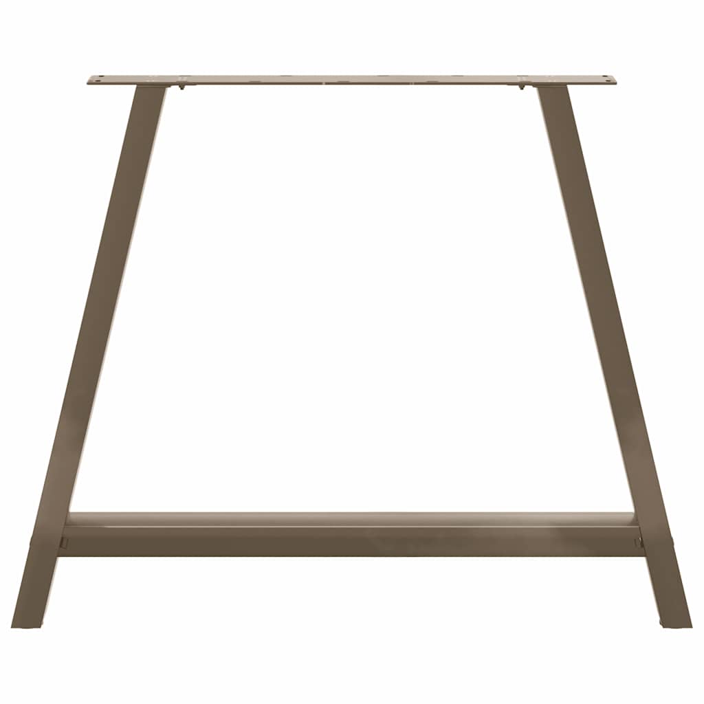 A-Shaped Steel Dining Table Legs Set, 90x(72-73) cm, 2 pcs